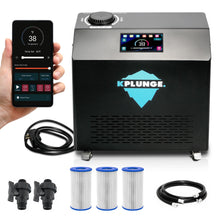 Tru Grit Gale Cold Plunge Chiller and Heater- 3/4 HP in Black with 38°F to 104°F Cooling - 1770268486562_331