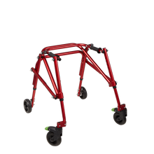 Tru Grit Klip 4 Wheeled Lightweight Walker/Gait Trainer – Small Red - 1770266655083_759
