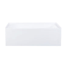 Char-Griller Voltaire 60 x 30 Skirted Right Drain Soaking Apron Bathtub in Glossy White with - 1769842555286_45
