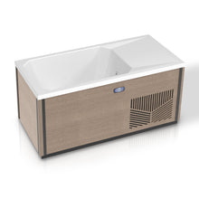 Char-Griller Iroquois 67 in. 1-Person Mono-Jet All-in-One Cold Plunge Ice Bath/Hot Tub with B -