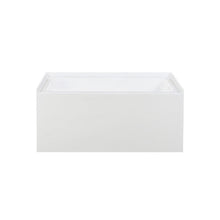 Char-Griller Voltaire 48 x 32 Skirted Right Drain Soaking Apron Bathtub in Glossy White with - 1769840550191_341