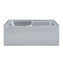 Char-Griller Voltaire 60" x 32" Right-Hand Drain Alcove Bathtub with Apron and Armrest in Mat - _1769836488755_467