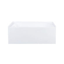 Char-Griller Voltaire 54 x 30 Skirted Left Drain Soaking Apron Bathtub in Glossy White with I - 1769840568430_750