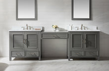 Char-Griller Estate 102" Double Sink Bathroom Vanity Modular Set with White Quartz Top - SKU_1769842795139_360
