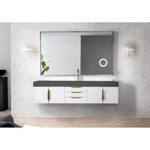 James Martin Vanities Mercer Island 72" Single Vanity - 389-V72S-AGR-G-DGG