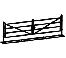 Chery Industrial [BARGAIN] 20ft Farm Metal Driveway Gate with Diagonal Tubes - A_IF000054