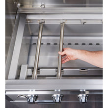 Crown Verity60" Mobile BBQ Grill with Roll Dome Package - Natural Gas -  CV-MCB-60RDP-NG