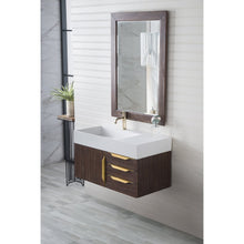 James Martin Vanities Mercer Island 36" Single Vanity - 389-V36-AGR-G-DGG