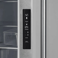 Forno Moena 36 Inch Built-in French Door Stainless Steel Refrigerator, 19.2 CU. FT. 40 Inch Wide with Modern Decorative Grill Kitchen and Ice Maker - FFRBI1820-40MG