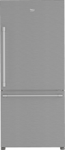 BEKO 30" Bottom Freezer Refrigerator with HarvestFresh in Stainless Steel - BFBD30216SS