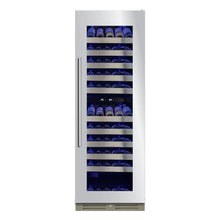 XO APPLIANCE XOU2470WDZGS Tall Dual Zone Wine Cooler, Glass with in Stainless Steel Trim in Stainless Steel - XOU2470WDZGS