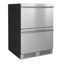 XO APPLIANCE XOU24RDS Refrigerated Drawers 24" Solid in Stainless Steel Drawer in Stainless Steel - XOU24RDS