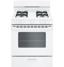HOTPOINT Hotpoint 30" Free-Standing Gas Range with Cordless Battery Ignition White - RGBS200DMWW