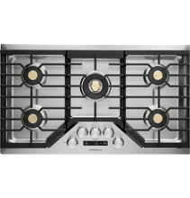 MONOGRAM Monogram 36" Deep-Recessed Gas Cooktop in Stainless Steel - ZGU36ESLSS