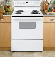 HOTPOINT Hotpoint ENERGY STAR 30" Free-Standing Standard Clean Electric Range White - RBS360DMWW