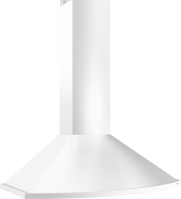 ZEPHYR Savona Wall, 30in, White, LED, 600 CFM w/ACT White - ZSAE30FW