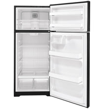 HOTPOINT Hotpoint 17.5 Cu. Ft. Recessed Handle Top-Freezer Refrigerator Black - HPS18BTNRBB