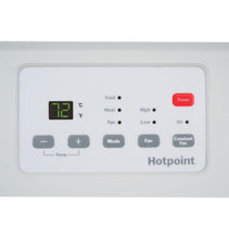 HOTPOINT Hotpoint PTAC Heat Pump with Electric Heat Backup 15,000 BTU, 230/208V, 20amp White - AHHS15D3XXA