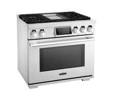 SIGNATURE KITCHEN SUITE SKSGR360GS 36-inch Gas Pro Range with 4 Burners and Griddle