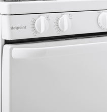 HOTPOINT Hotpoint ENERGY STAR 20" Electric Free-Standing Front-Control Electric Range White - RAS200DMWW