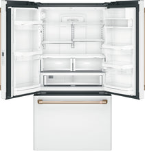 CAFE CWE23SP4MW2 CAFé™ ENERGY STAR® 23.1 Cu. Ft. Smart Counter-Depth French-Door Refrigerator White