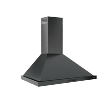 ZEPHYR Ombra, Wall, 30", Black SS, 600 CFM Black in Stainless Steel - ZOME30BBS