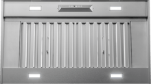 ZEPHYR Monsoon II, Insert, 40-3/8in, SS, LED, ACT Stainless - AK9340BS