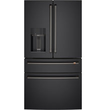 CAFE CVE28DP3ND1 CAFé™ ENERGY STAR® 27.8 Cu. Ft. Smart 4-Door French-Door Refrigerator Black