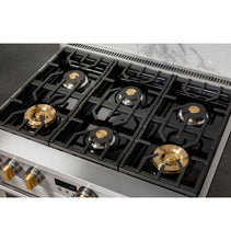 MONOGRAM Monogram 36" Dual-Fuel Professional Range with 6 Burners in Stainless Steel - ZDP366NTSS