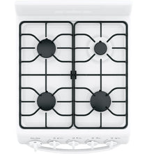 HOTPOINT Hotpoint 20" Front-Control Free-Standing Gas Range with Sealed Burners White - RGAS200DMWW