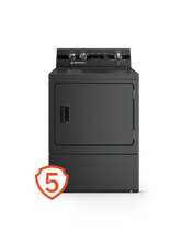SPEED QUEEN DC5004BE DC5 Sanitizing Electric Dryer with Pet Plus Extended Tumble Steam  Black - DC5004BE