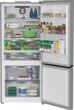 BEKO 30" Bottom Freezer Refrigerator in Stainless Steel - BFBF30116SS