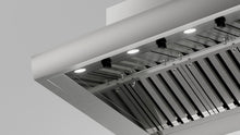 XO APPLIANCE XOGV42S Outdoor hood, 42"W, 33"D, 18"T, 1200CFM, LEDs, pro baffle filters in Stainless Steel - XOGV42S