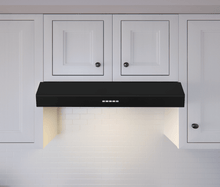 ZEPHYR Breeze II, Under Cabinet, 36", Black, LED Black - AK1236CB