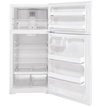 HOTPOINT Hotpoint 15.6 Cu. Ft. Recessed Handle Top-Freezer Refrigerator White - HPS16BTNRWW