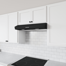 ZEPHYR Breeze II, Under Cabinet, 36", Black, LED Black - AK1236CB