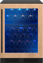 ZEPHYR Presrv Wine Cooler, 24in UC, Panel Ready+Gls, 2Z Custom Panel Ready - PRW24C02CPG