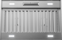 ZEPHYR Monsoon II, Insert, 34-3/8in, SS, LED, ACT Stainless - AK9334BS