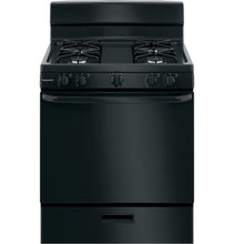 HOTPOINT Hotpoint 30" Free-Standing Gas Range Black - RGBS300DMBB