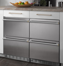 MONOGRAM Monogram 24" Double-Drawer Refrigerator in Stainless Steel - ZIDS240NSS