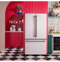 CAFE CWE23SP4MW2 CAFé™ ENERGY STAR® 23.1 Cu. Ft. Smart Counter-Depth French-Door Refrigerator White