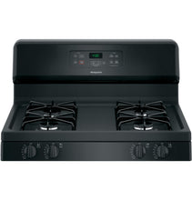 HOTPOINT Hotpoint 30" Free-Standing Standard Clean Gas Range Black - RGBS400DMBB