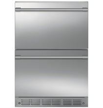MONOGRAM Monogram 24" Double-Drawer Refrigerator in Stainless Steel - ZIDS240NSS