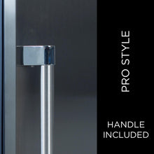 XO APPLIANCE XOU30BWDDGB 30" Beverage/Wine Double Door Black Glass Finish - XOU30BWDDGB
