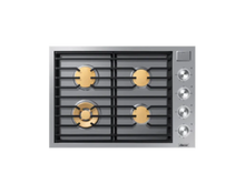 DACOR DTG30M954FS 30" Gas Cooktop, Silver in Stainless Steel, Natural Gas - DTG30M954FS