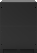 ZEPHYR Presrv Refrigerator Drawers, 24in Compact, Panel Ready, 2 Zone Custom Panel Ready - PRRD24C2AP