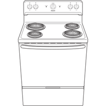 HOTPOINT Hotpoint ENERGY STAR 30" Free-Standing Electric Range White - RBS160DMWW