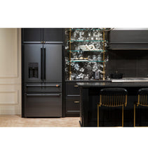 CAFE CVE28DP3ND1 CAFé™ ENERGY STAR® 27.8 Cu. Ft. Smart 4-Door French-Door Refrigerator Black