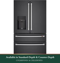 CAFE CVE28DP3ND1 CAFé™ ENERGY STAR® 27.8 Cu. Ft. Smart 4-Door French-Door Refrigerator Black