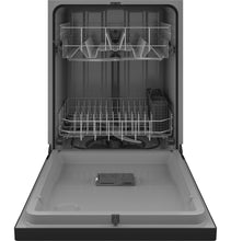 HOTPOINT One Button Dishwasher with Plastic Interior Black - HDF310PGRBB